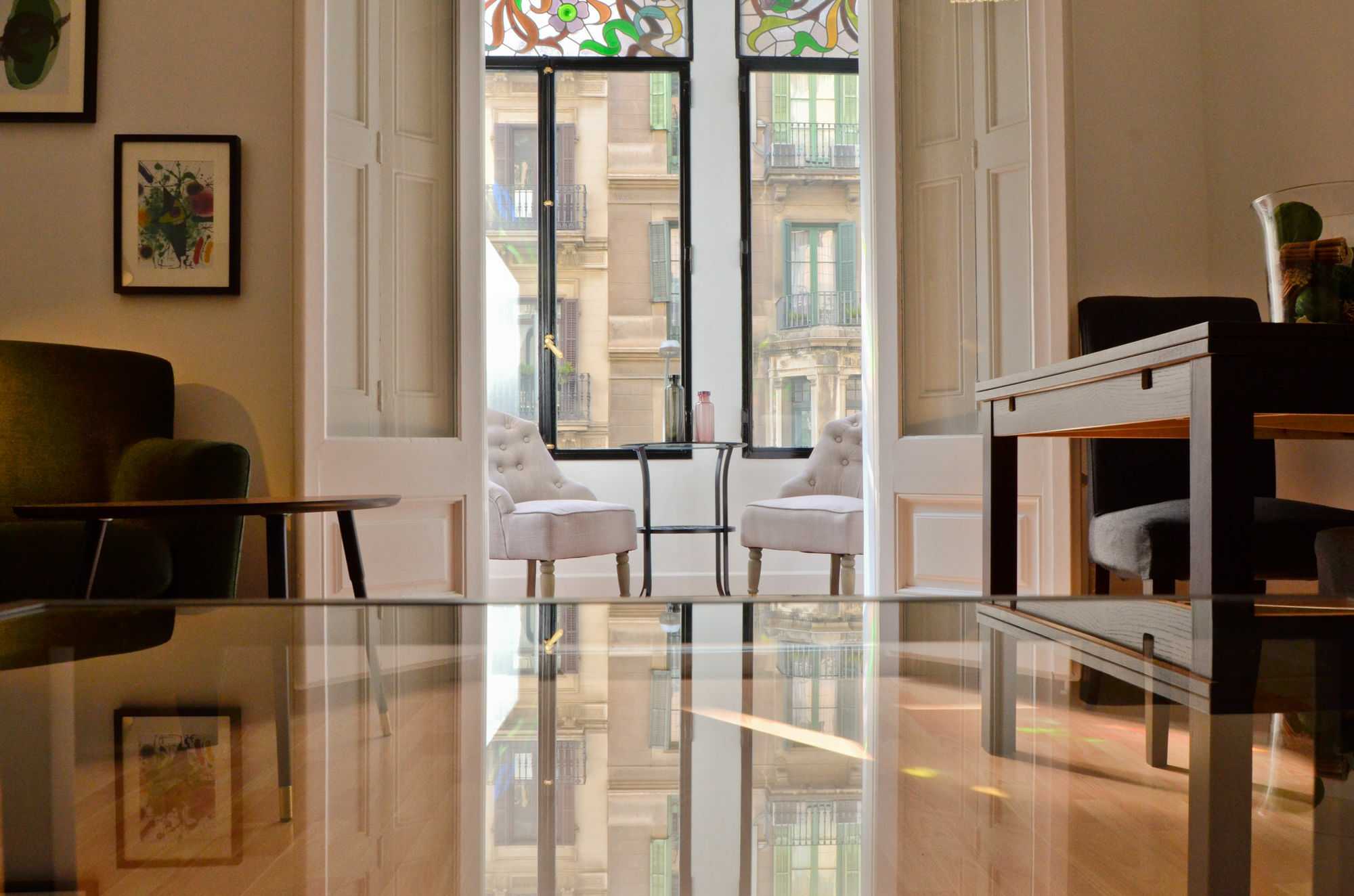 Way To Bcn Casa Rovira Apartment บาร์เซโลนา ภายนอก รูปภาพ